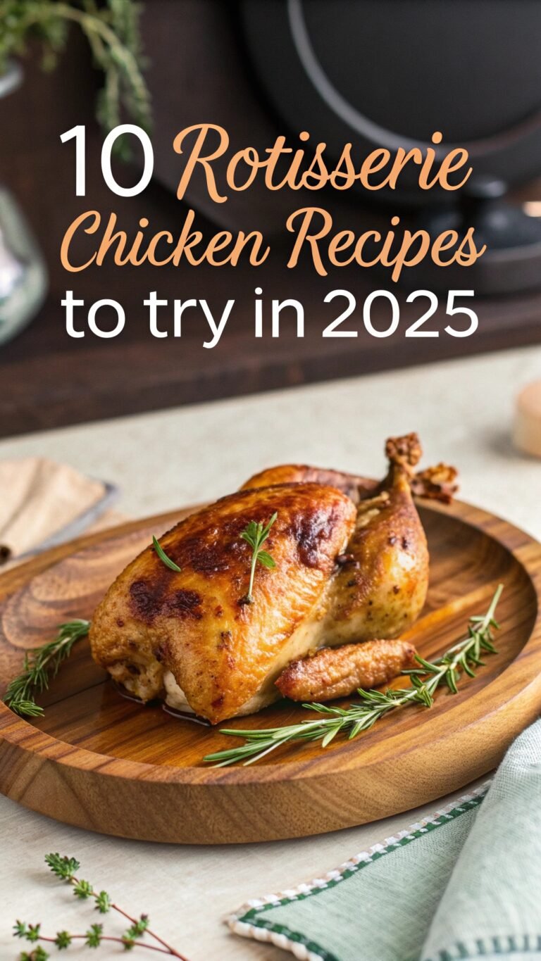 10 Rotisserie Chicken Recipes to Try in 2025