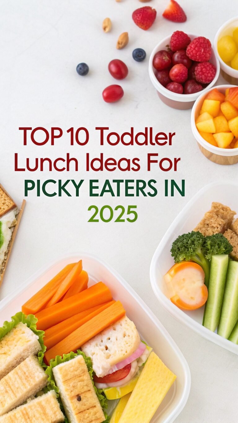 Top 10 Toddler Lunch Ideas for Picky Eaters in 2025