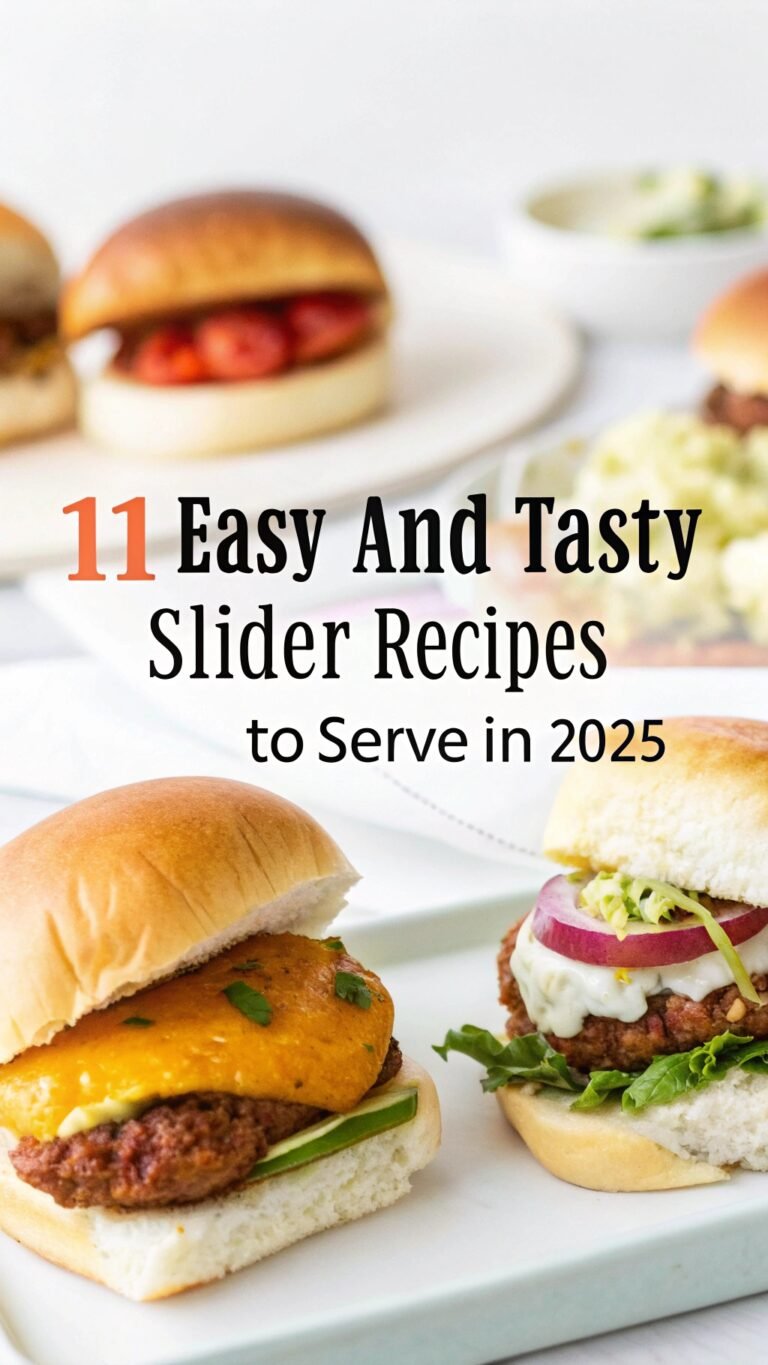 11 Easy Slider Recipes to Serve in 2025