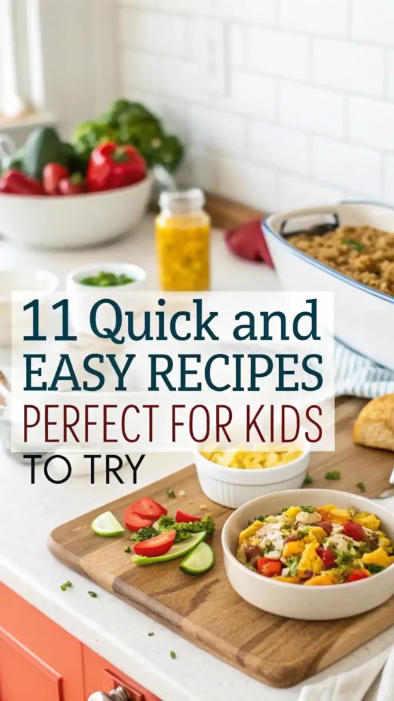 11 Quick and Easy Recipes Perfect for Kids to Try 2025 11 Quick and Easy Recipes Perfect for Kids to Try 2025