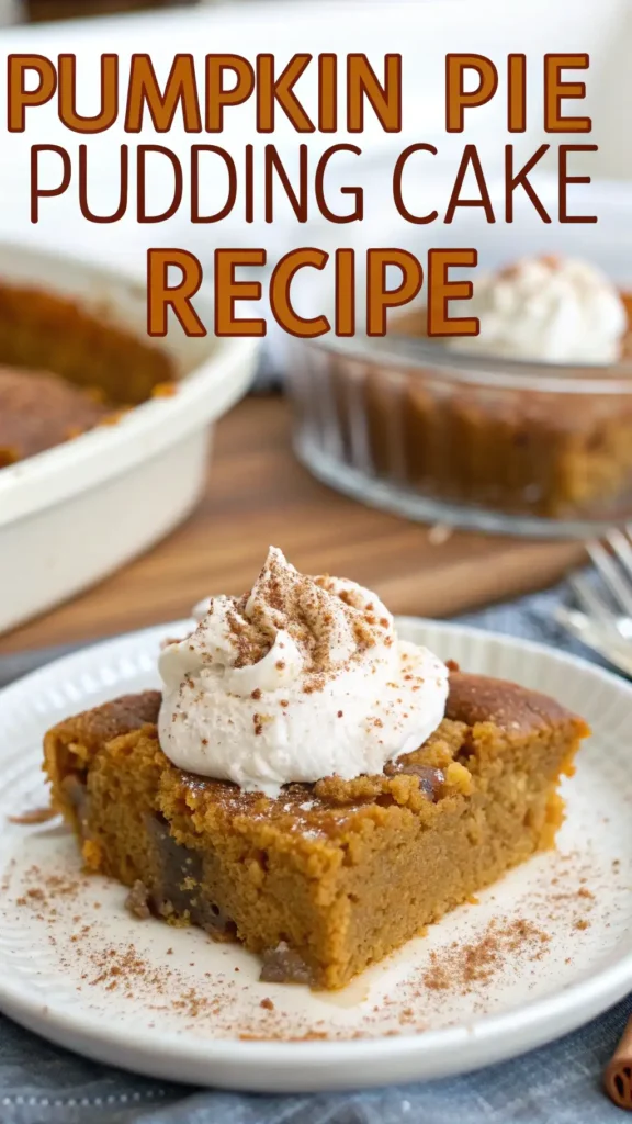 Pumpkin Pie Pudding Cake Recipe: Easy and Delicious Fall Dessert Pumpkin Pie Pudding Cake Recipe: Easy and Delicious Fall Dessert
