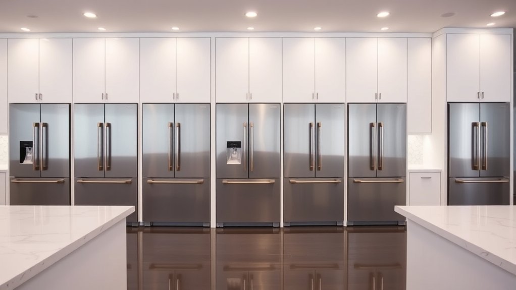 top seamless refrigerator options