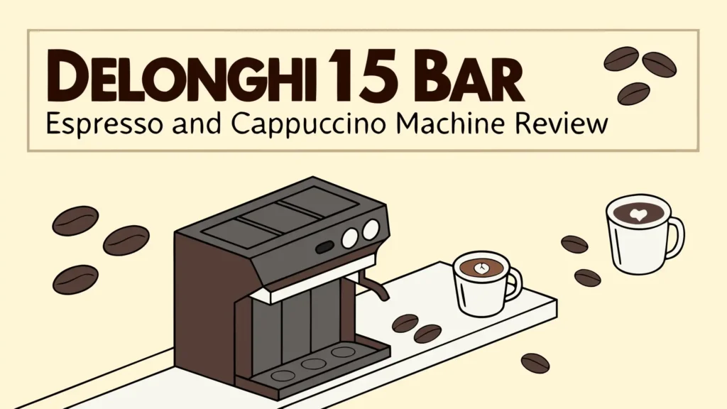 DeLonghi 15 Bar Espresso and Cappuccino Machine Review: A Complete Guide DeLonghi 15 Bar Espresso and Cappuccino Machine Review: A Complete Guide