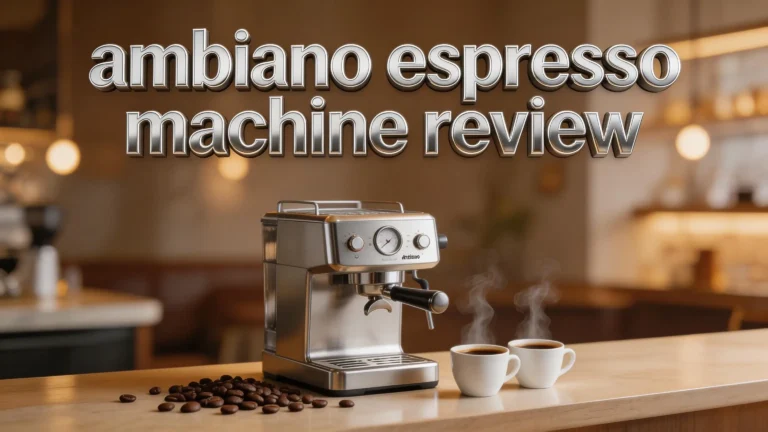 Ambiano Espresso Machine Review 2026: Worth Your Money?