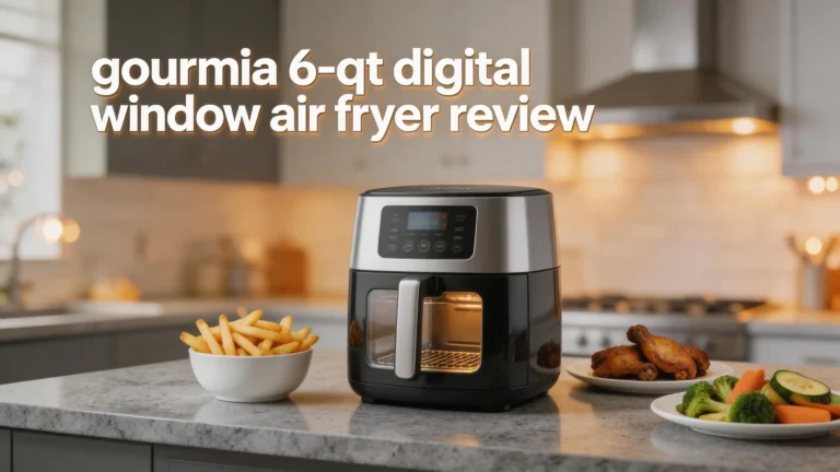 Gourmia 6-Qt Digital Window Air Fryer Review 2026: Worth Trying?
