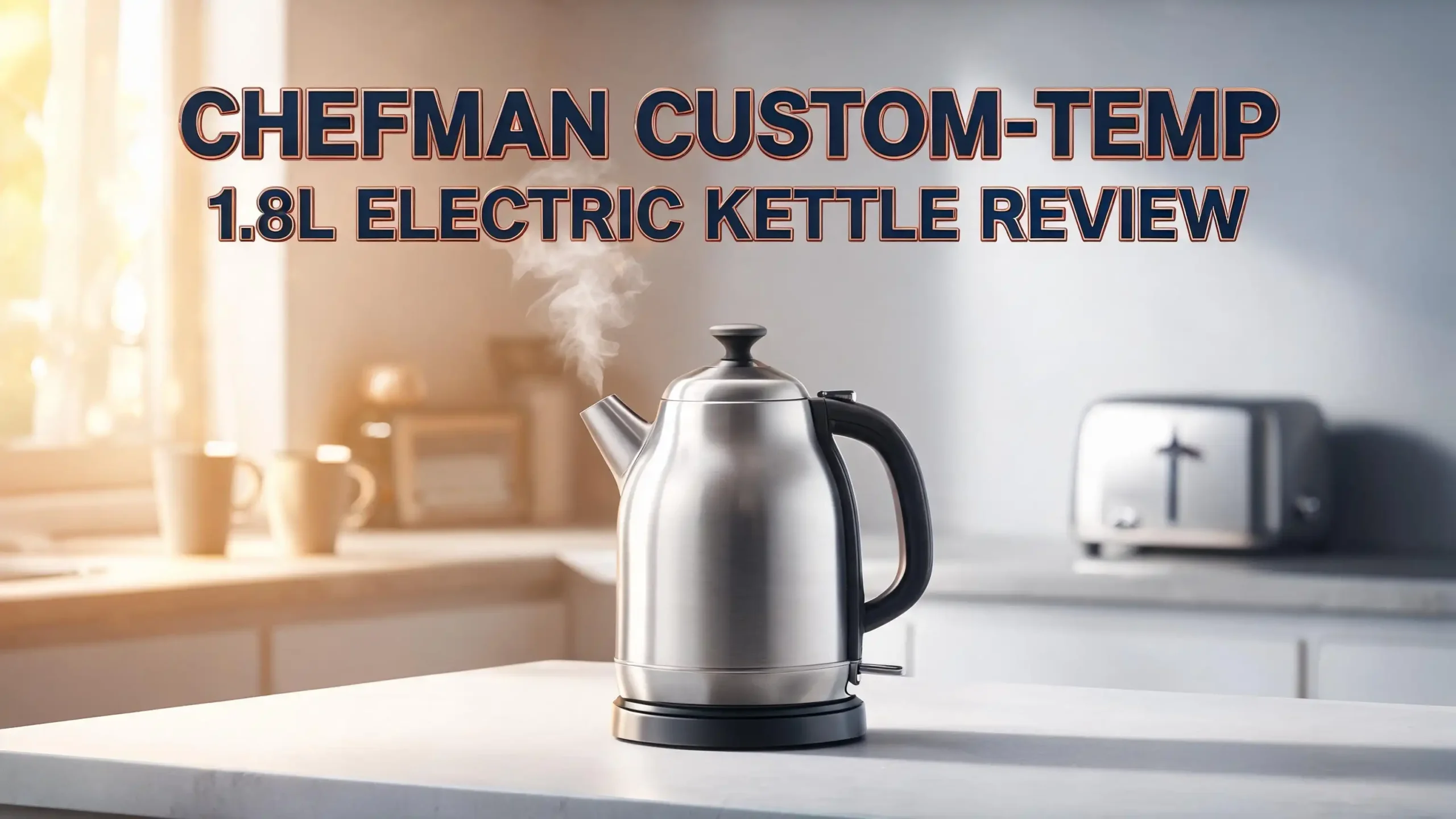Chefman Custom Temp 1.8L Electric Kettle Review 2026: Is It Worth Buying?