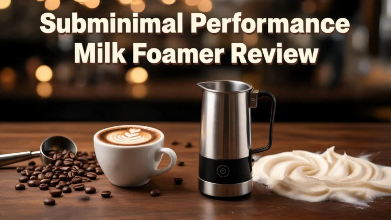 Subminimal Performance Milk Foamer Review 2026: Worth Your Money?