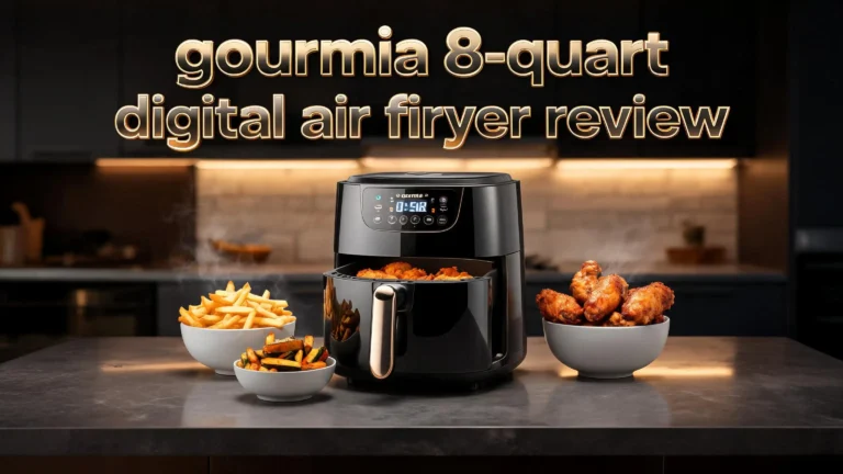 Gourmia 8 Quart Digital Air Fryer Review 2026: Is This Worth Buying?
