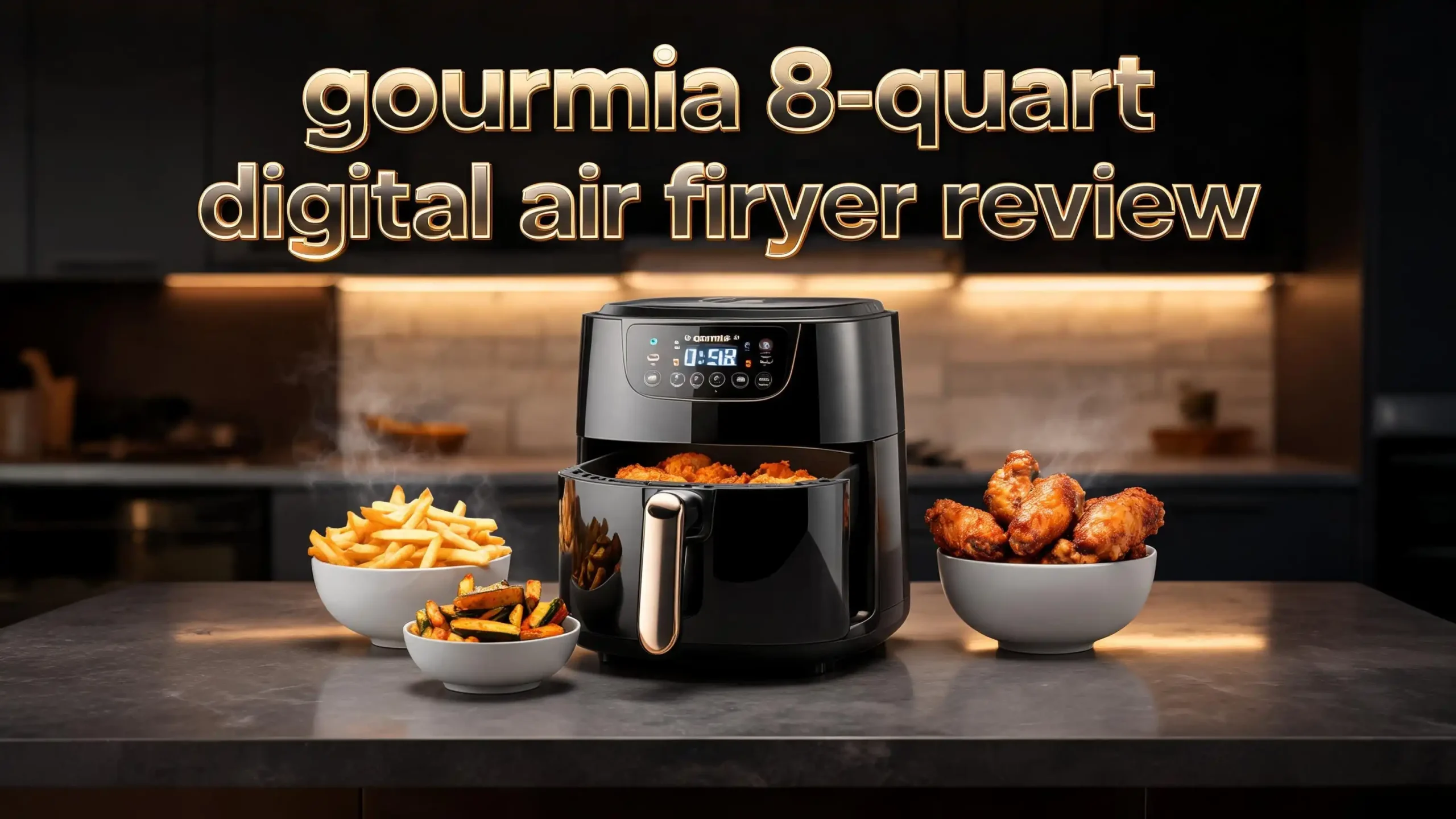 Gourmia 8 Quart Digital Air Fryer Review 2026: Is This Worth Buying?
