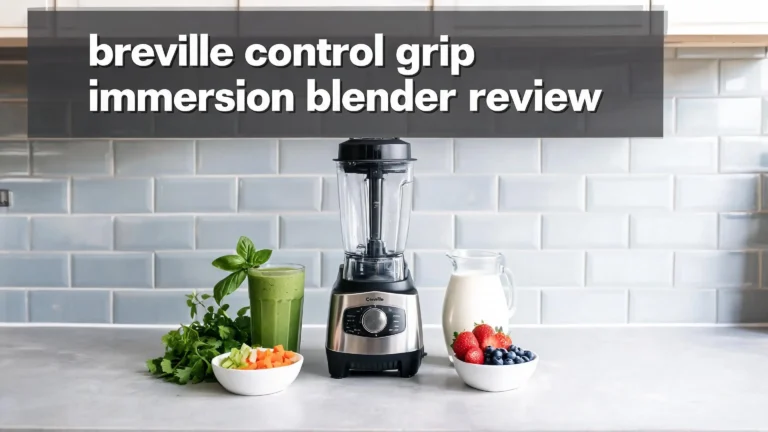 Breville Control Grip Immersion Blender Review 2026: Is This Worth Buying?