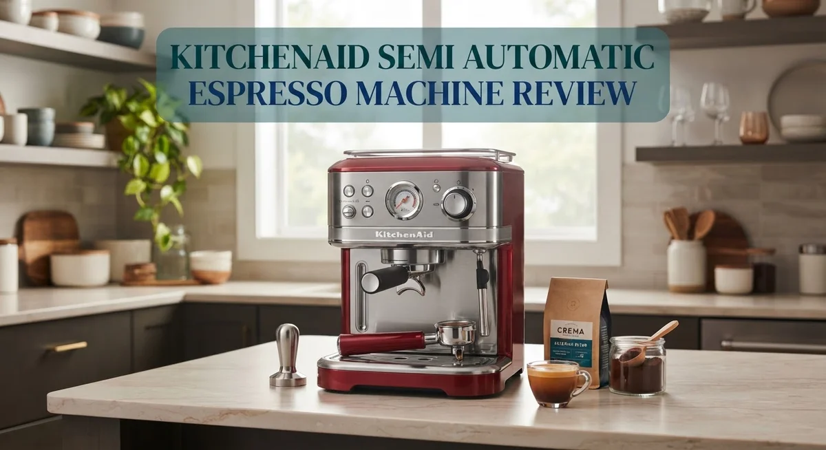 KitchenAid Semi-Automatic Espresso Machine Review: Is It Worth Trying?